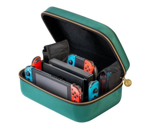BigBen SWITCH Walizka DELUX na konsole i akcesoria Zelda - zielone - 1178497 - zdjęcie 2